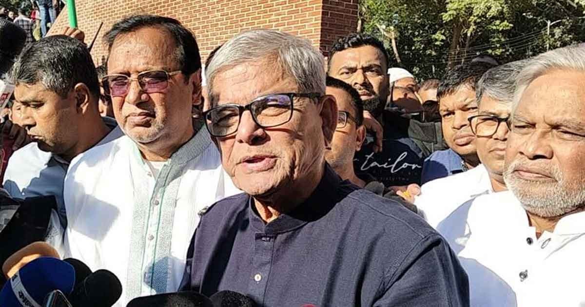 হাদির ঘটনার পুনরাবৃত্তি হতে পারে : মির্জা ফখরুল