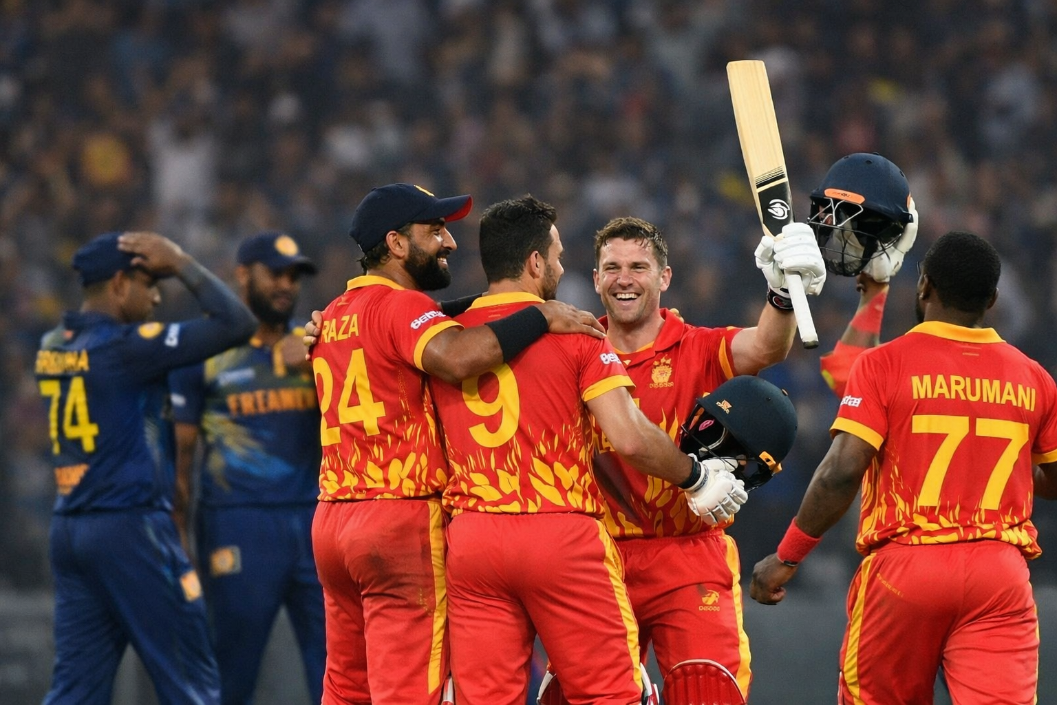 অস্ট্রেলিয়া–শ্রীলঙ্কাকে হারিয়ে সুপার এইটে জিম্বাবুয়ে