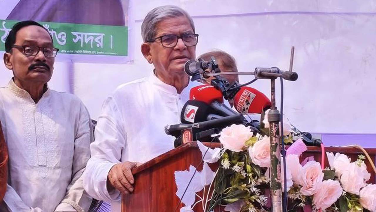 ১৫ বছর ভোটাধিকারের জন্য লড়াই করেছি : মির্জা ফখরুল