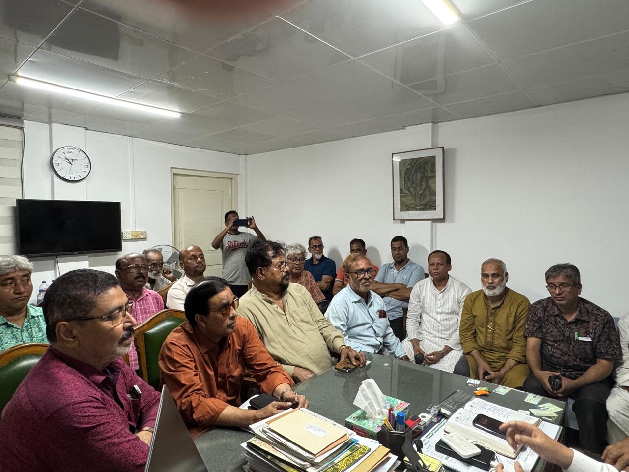 জাতীয়তাবাদী শ্রমিক দলের জরুরী যৌথ সভা অনুষ্ঠিত