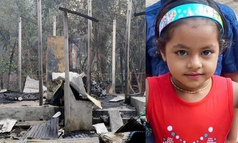 লক্ষ্মীপুরে বিএনপি নেতার ঘরে আগুন, ঘুমন্ত শিশুর মৃত্যু