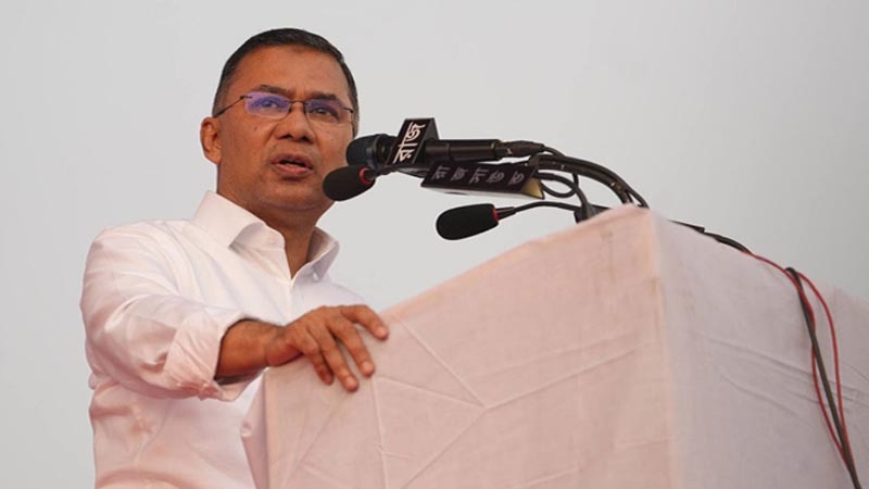 ঢাকা ১৭ আসন থেকে নির্বাচন করবেন তারেক রহমান