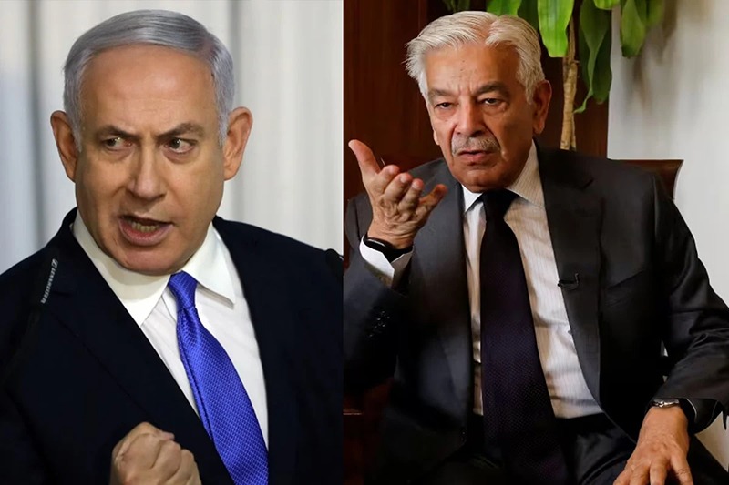 মাদুরোকে নয় যুক্তরাষ্ট্রের উচিত নেতানিয়াহুকে অপহরণ করা : খাজা আসিফ