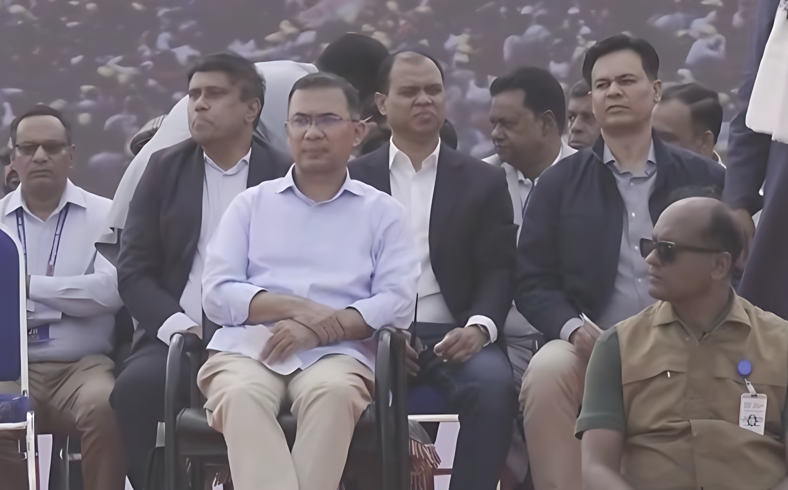 খুলনার জনসভাস্থলে পৌঁছেছেন তারেক রহমান