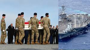 হামলায় ৬৫০ মার্কিন সেনা হতাহত, পিছু হটেছে রণতরী আব্রাহাম লিঙ্কন