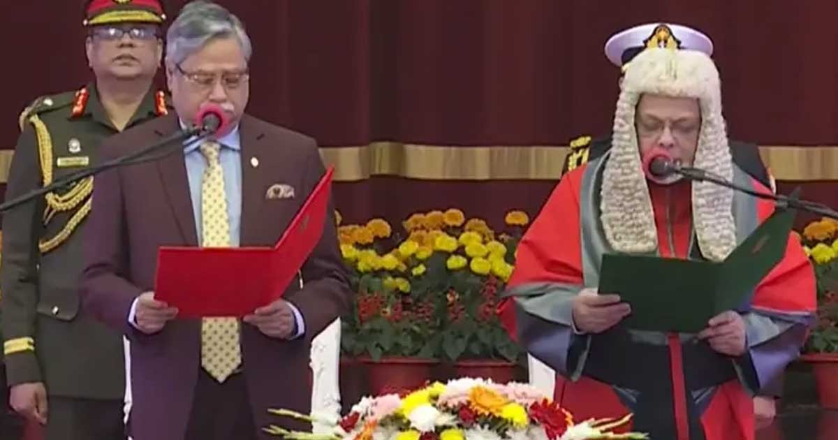 ২৬তম প্রধান বিচারপতি হিসেবে শপথ নিলেন জুবায়ের চৌধুরী