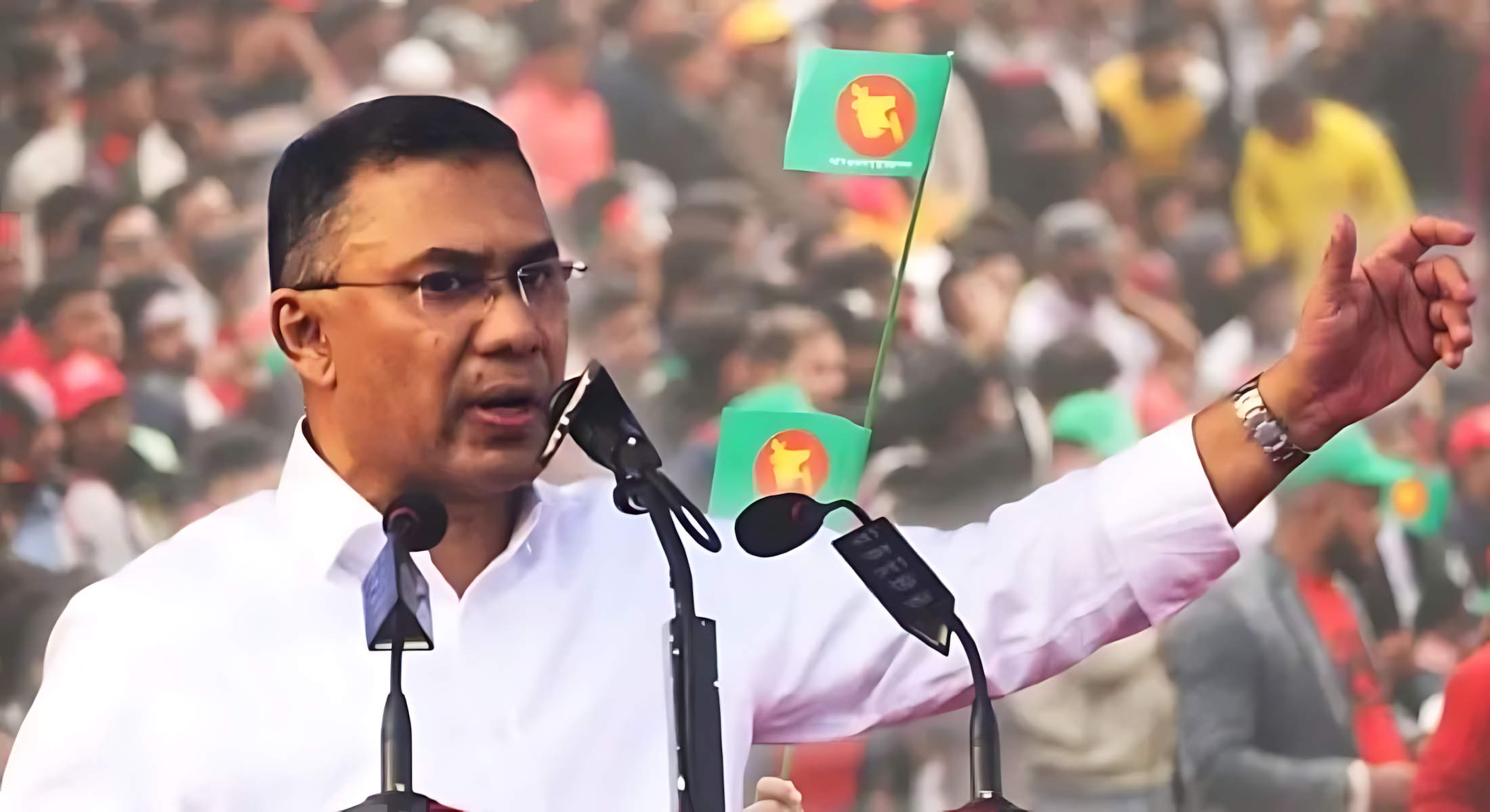 ঢাকার ছয়টি স্থানে আজ তারেক রহমানের জনসভা আজ