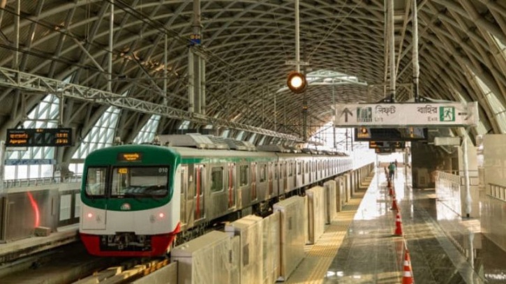 ঈদের দিন বন্ধ মেট্রোরেল চলাচল