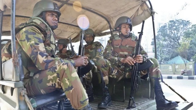 আজ থেকে মাঠে নামছে সেনাবাহিনী