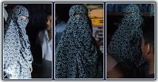 বোরকা পরে তেল নিতে গিয়ে ধরা পড়লেন যুবক