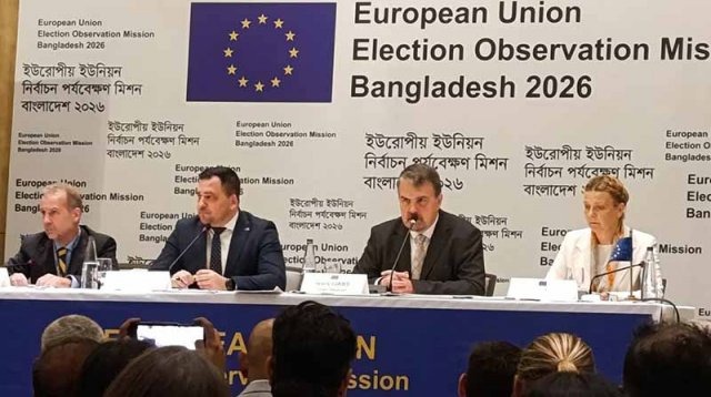 নির্বাচন আন্তর্জাতিক মানদণ্ডের সঙ্গে সামঞ্জস্যপূর্ণ: ইইউ পর্যবেক্ষক প্রধান