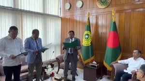 শপথ নিলেন নবনির্বাচিত দুই সংসদ সদস্য