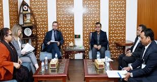 বাণিজ্যমন্ত্রীর সঙ্গে ডেনমার্কের  ষ্ট্রদূতের বৈঠক