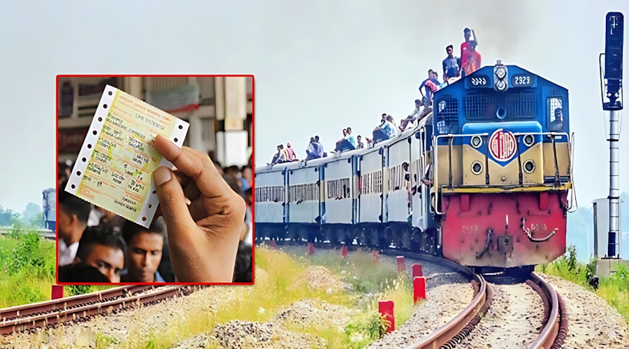 ঈদের ট্রেন টিকিট বিক্রি শুরু, আজ মিলছে ২৪ মের টিকিট