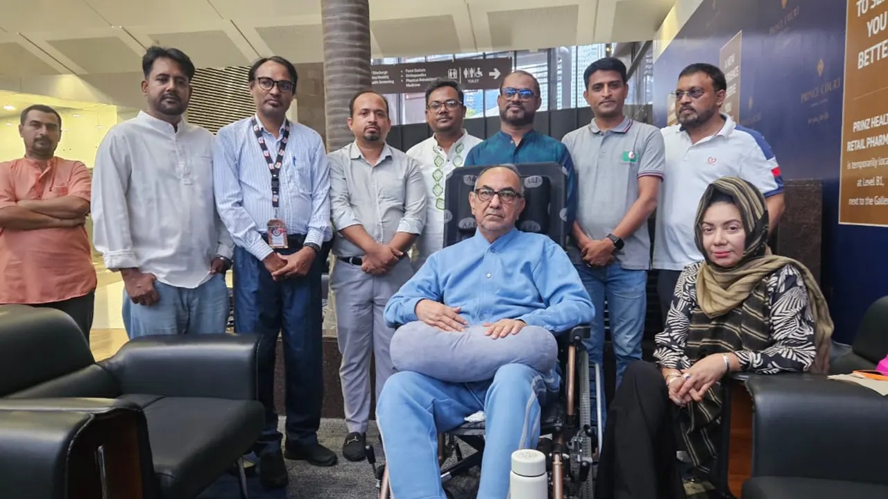 মালয়েশিয়ায় চিকিৎসাধীন মির্জা আব্বাসের অবস্থা স্থিতিশীল : আফরোজা আব্বাস