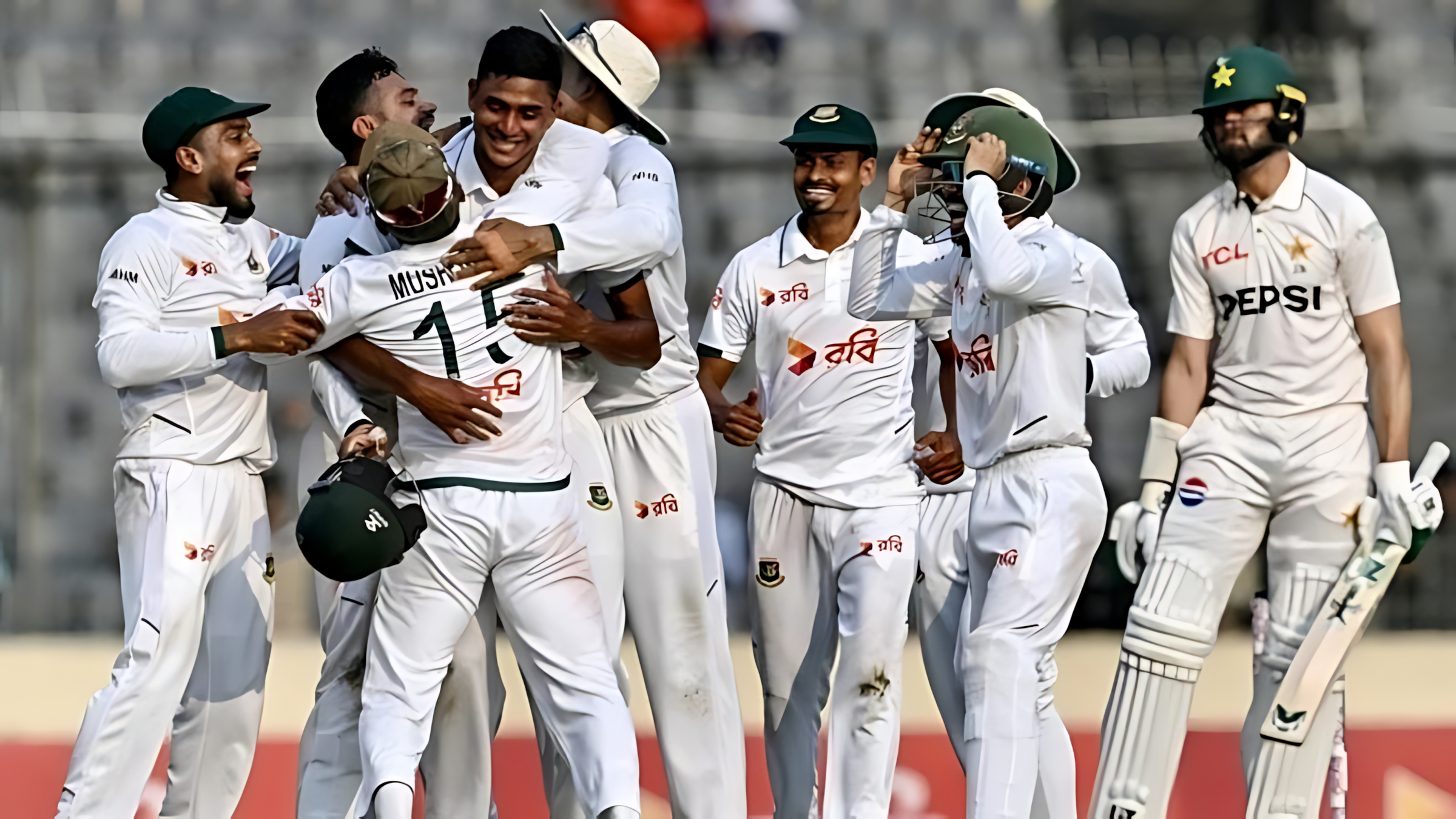 পাকিস্তানকে ২-০ তে উড়িয়ে দিল বাংলাদেশ
