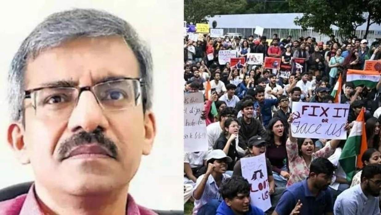 প্রশ্নফাঁস ইস্যুতে বিক্ষোভের মুখে শিক্ষা সচিবকে অপসারণ করল ভারত