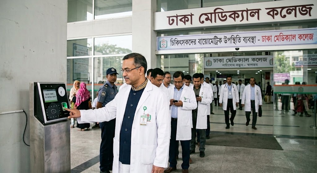 চিকিৎসকদের উপস্থিতি নিশ্চিতে হাসপাতালে বায়োমেট্রিক প্রযুক্তি চালুর নির্দেশ প্রধানমন্ত্রীর