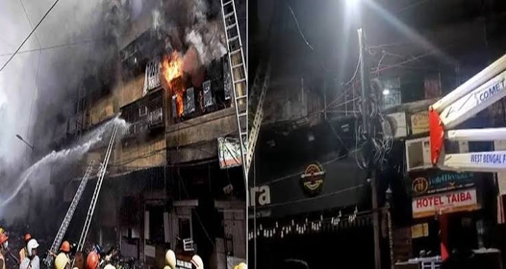 কলকাতায় হোটেলে ভয়াবহ আগুনে ৯ বাংলাদেশির মৃত্যু