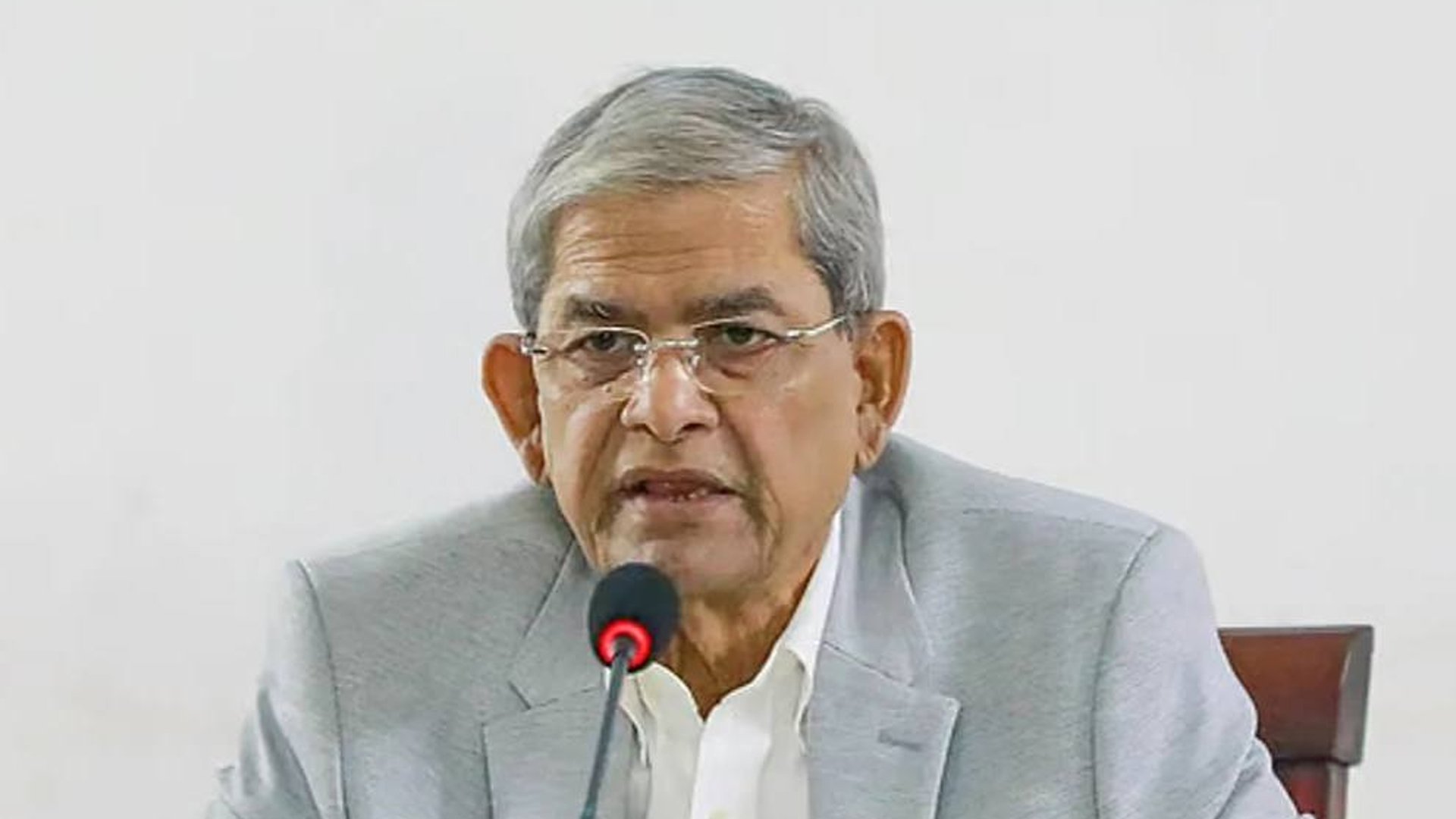 মির্জা ফখরুল আনুষ্ঠানিকভাবে রাষ্ট্রপতি ঘোষণা করে গেজেট প্রকাশ