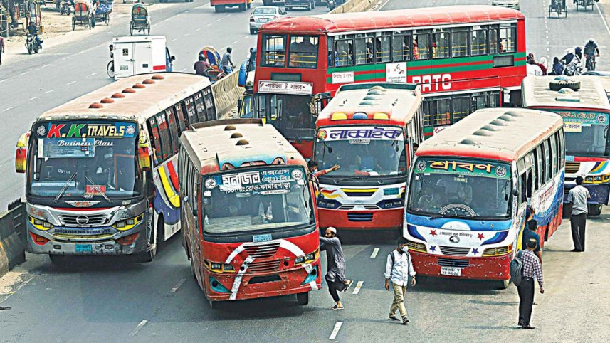 রাজধানীর ৯৮ বাস রুট কমে হবে ৩২, ছয় মাসে বাস্তবায়নের লক্ষ্য