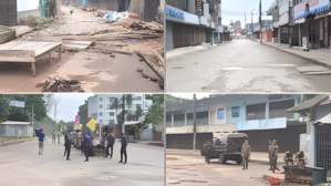 ১৪৪ ধারার মধ্যে থমথমে খাগড়াছড়ি, শক্ত অবস্থানে আইনশৃঙ্খলা বাহিনী
