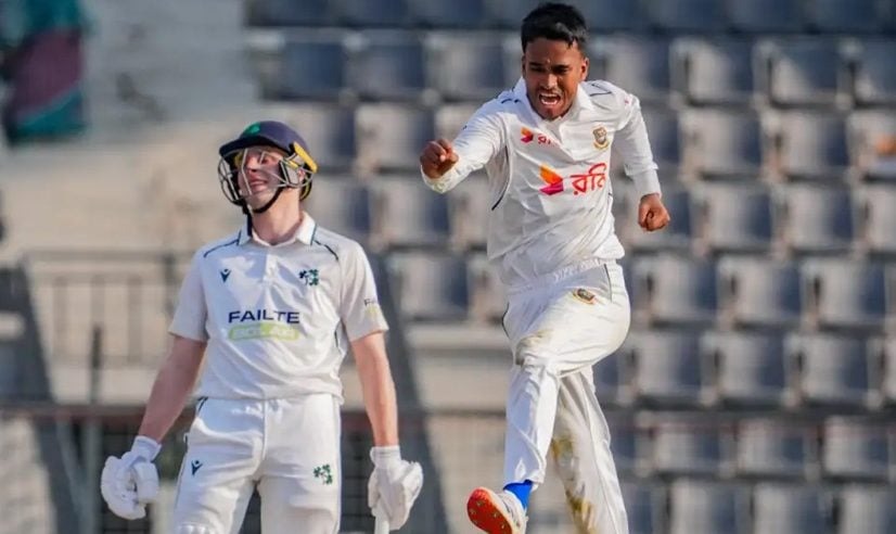 দ্বিতীয় দিনের ১৪ বলেই অলআউট আয়ারল্যান্ড, ভালো শুরু বাংলাদেশের