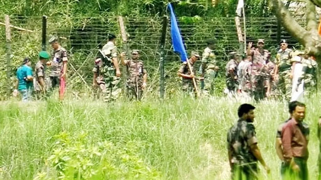 কুড়িগ্রাম সীমান্তে বিজিবি-বিএসএফের মধ্যে উত্তেজনা