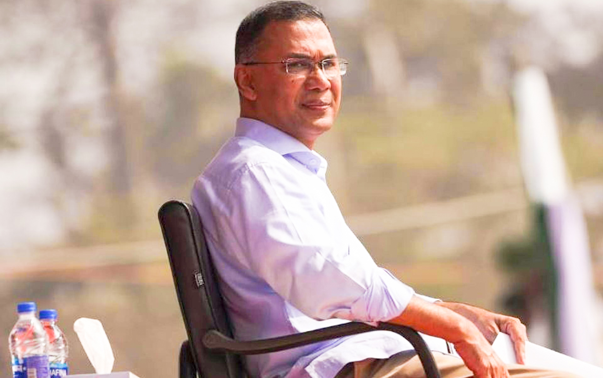 ঢাকা থেকে সৈয়দপুরের পথে তারেক রহমান