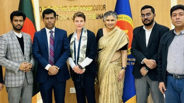 ট্রাইব্যুনাল পরিদর্শন করলেন জাতিসংঘের প্রতিনিধি দল