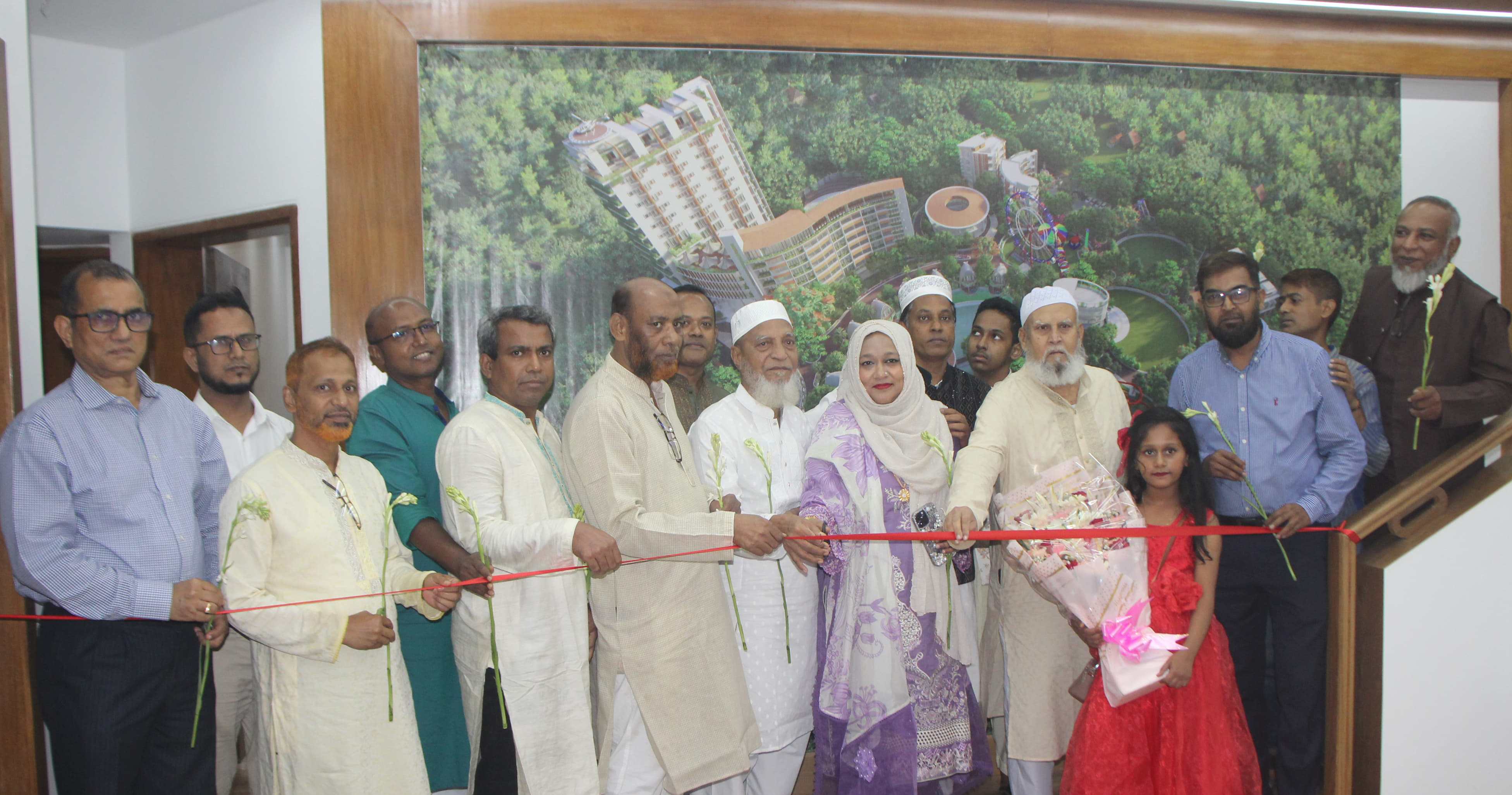 বনানীতে তাকওয়া ভিলেজ প্রজেক্ট  অফিস উদ্বোধন