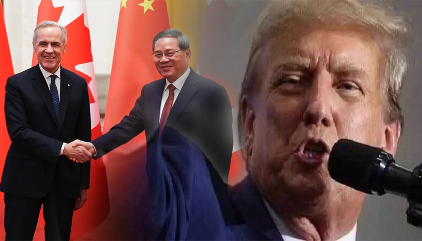 কানাডাকে চীন এক বছরের মধ্যে গিলে খাবে : ট্রাম্প
