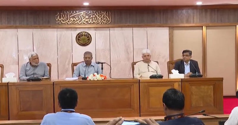 গণভোট ইস্যুতে রাজনৈতিক দলগুলোর কাছে পরামর্শ চায় সরকার