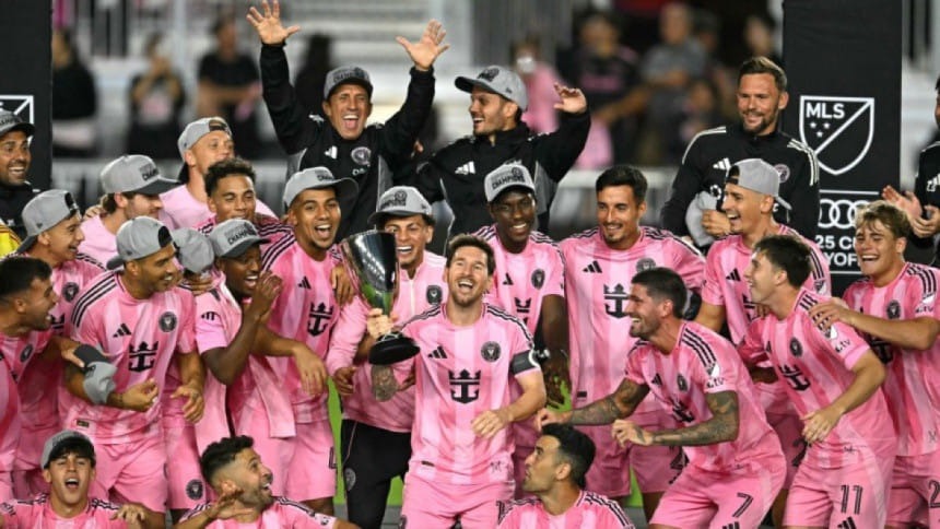 বড় জয়ে প্রথমবারের মতো ফাইনালে মেসির ইন্টার মায়ামি