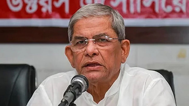 ঘোষণা অনুযায়ী নির্বাচন হবে, এর বিকল্প নেই : মির্জা ফখরুল