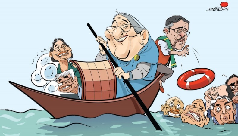 ভারতে বসে বাংলাদেশের রাজনীতিতে ফেরার পরিকল্পনায় আওয়ামী নেতারা : দ্য গার্ডিয়ান